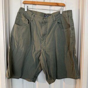 GUC Levi's Silvertab Vintage Utility Carpenter Shorts, Gray Green Color, Size 38